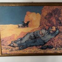 Stampa su tela ‘Il riposo’ di Van Gogh