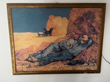 Stampa su tela ‘Il riposo’ di Van Gogh
