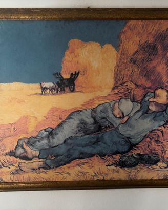 Stampa su tela ‘Il riposo’ di Van Gogh