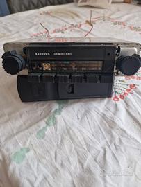 Autoradio epoca originale alfa romeo anni 70 logo