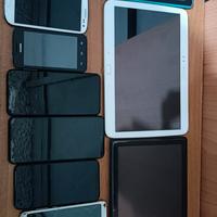 Lotto cellulari smartphone e tablet 