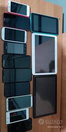 Lotto cellulari smartphone e tablet 