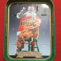 Vassoio Coca Cola Natalizio 