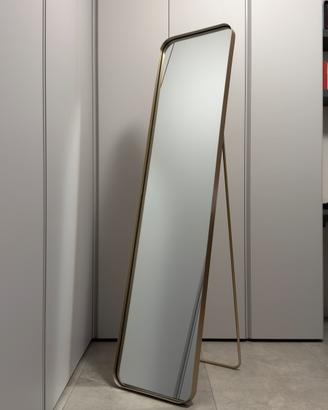 WESTON - Specchio inclinabile in metallo dorato