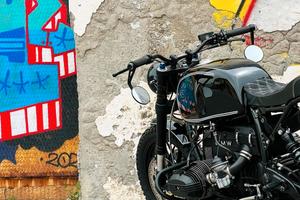 Bmw R80 custom scrambler