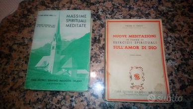 Libri religiosi Compagnia di Gesù padre Grou 