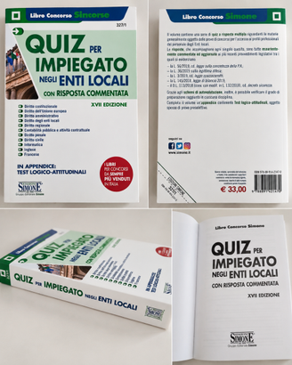 Quiz per Impiegato negli Enti Locali – Simone –