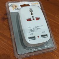 Adattatore Presa Inglese, con 2 USB, UK - MALTA