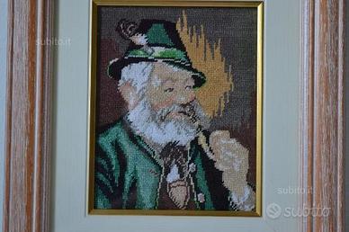 Quadro punto croce alpino