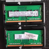 Ram 8 DDR4 3200Mhz per notebook (2x4gb)