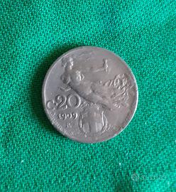 20 Centesimi Vittorio Emanuele III 1909 (1 pezzo)