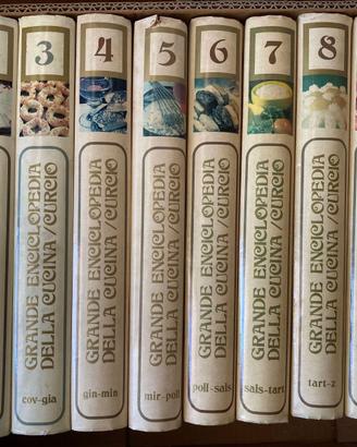 Grande Enciclopedia della Cucina, ed. Curcio, 1977