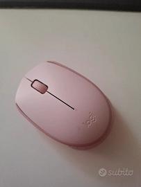 Mouse rosa logitech wireless