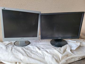 schermi-monitor pc funzionanti con cavi!