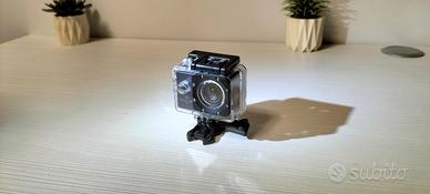 Action Cam Azzaro HD Nera + Custodia Subacquea