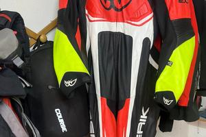 tuta pelle moto da pista berik