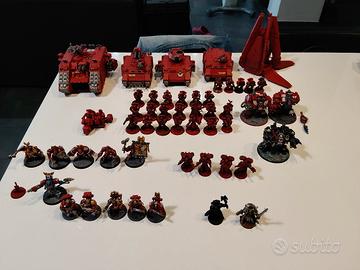 warhammer esercito space marine Blood Angels 