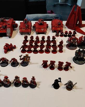 warhammer esercito space marine Blood Angels 
