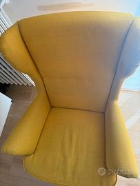 Poltrona Ikea gialla