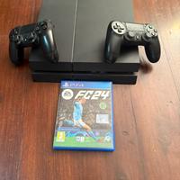 PS4 + joypad + videogiochi