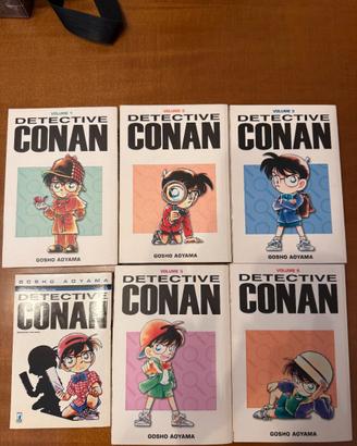 Detective Conan Manga 1-6