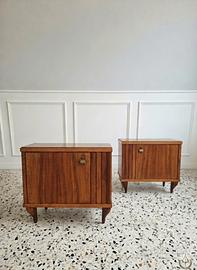 Coppia di Comodini Vintage Anni 50/60 Modernariato