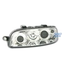 FARI PER FIAT PUNTO 99-03 ANGEL EYES FONDO CROMATO