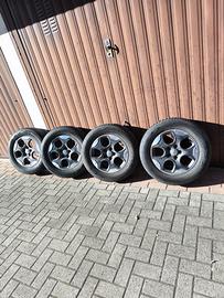4 CERCHI IN LEGA 16" pollici ORIGINALI con SENSORI