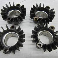 Ghiere Scarico C/Mezzaluna Guzzi Benelli 4 Cilindr