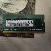DDR4 So-dimm da 4GB Kingston velocità 2666 per not