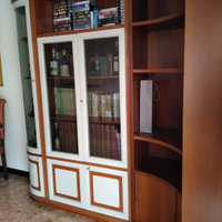 Mobile libreria componibile ad angolo