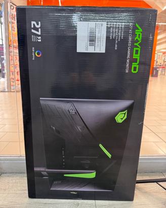 Monitor Gaming Aryond 27" Curvo Full HD RGB
