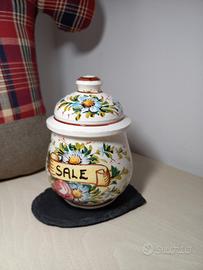 Vaso Sale da Cucina, Erboristera Farmacia Shabby