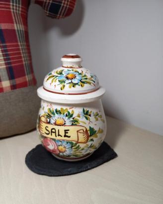 Vaso Sale da Cucina, Erboristera Farmacia Shabby