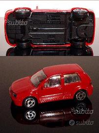 Burago volkswagen golf '98 scala 1:43
