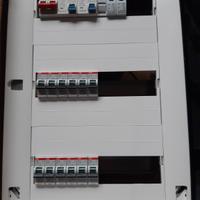 Quadri elettrici 24 e 36M ABB da esterno e incasso