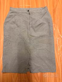 Gonna a Tubino Vintage – Fantasia Micro-Check