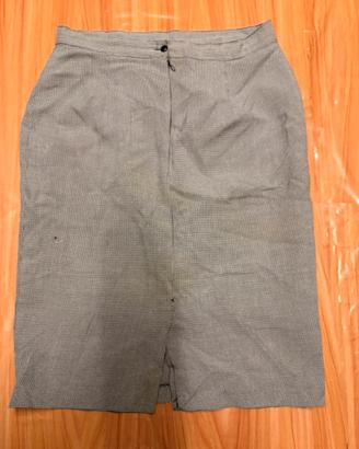 Gonna a Tubino Vintage – Fantasia Micro-Check