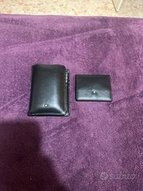 Portafoglio e portamonete mont blanc