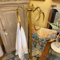 PORTA SALVIETTE ASCIUGAMANI IN OTTONE