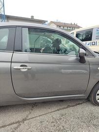 Porta anteriore dx nuda FIAT 500 del 2018