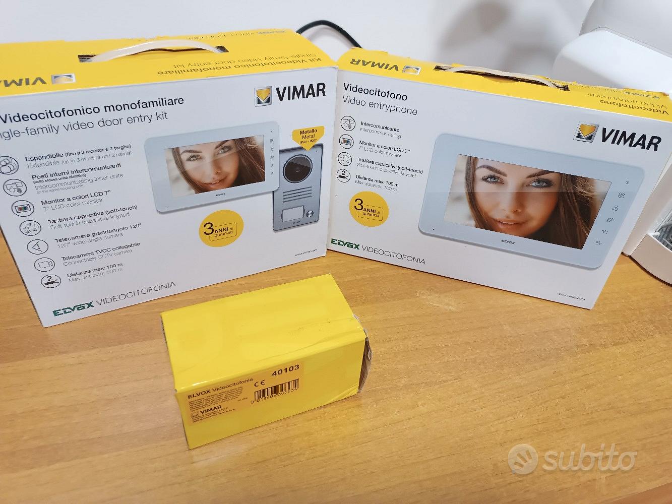 videocitofono Vimar monofamiliare Audio/Video In vendita a Vibo Valentia