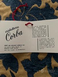 Caraffa cristallo con porta ghiaccio