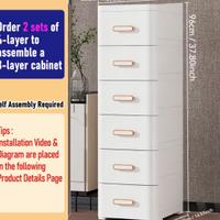 armadetto organizzatore in plastica,cassetti