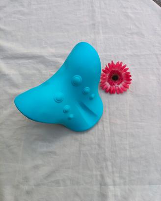 Cuscino rilassante per collo e spalle.