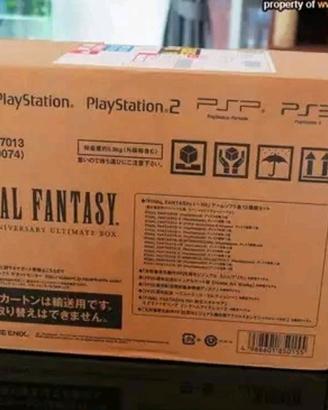 Final Fantasy 25th Anniversary ultimate box