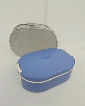 Porta pranzo / Lunch box termico – doppio scompart