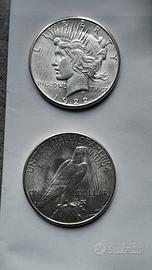 UN DOLLARO  1922  ARGENTO