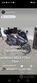 Honda forza ABS 125cc15cv