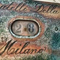 Antico segna punti bigliardo fratelli della Chiesa